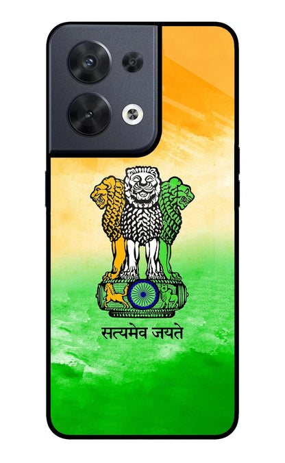 Satyamev Jayate Flag Oppo Reno8 Back Cover