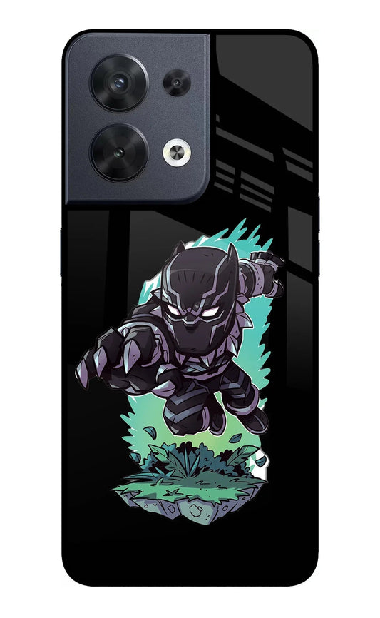 Black Panther Oppo Reno8 Back Cover
