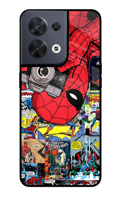Spider Man Oppo Reno8 Back Cover