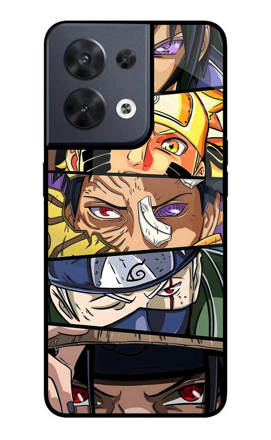 Naruto Character Oppo Reno8 Back Cover