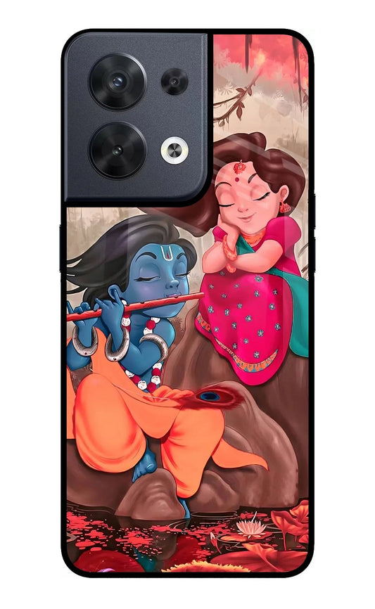 Radhe Krishna Oppo Reno8 Back Cover