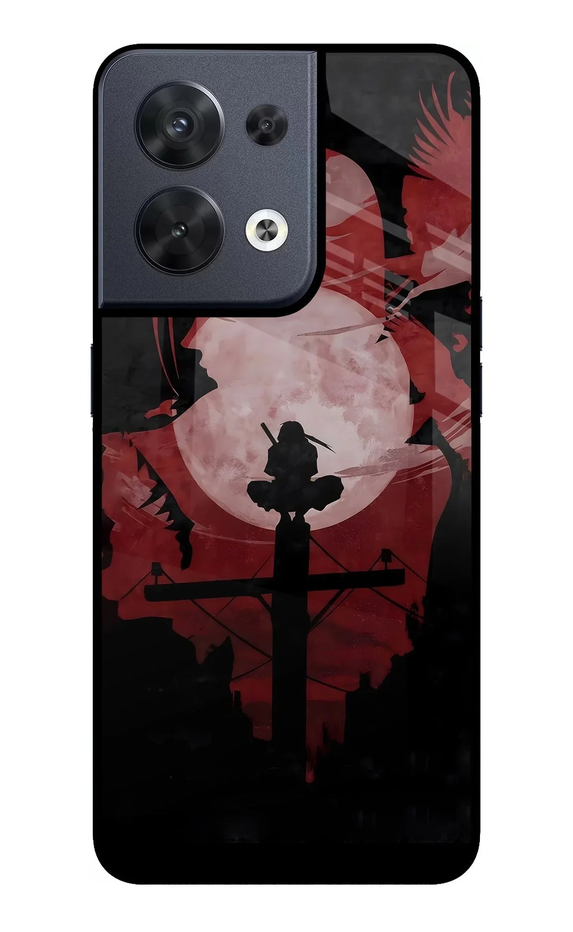 Naruto Anime Oppo Reno8 Glass Case