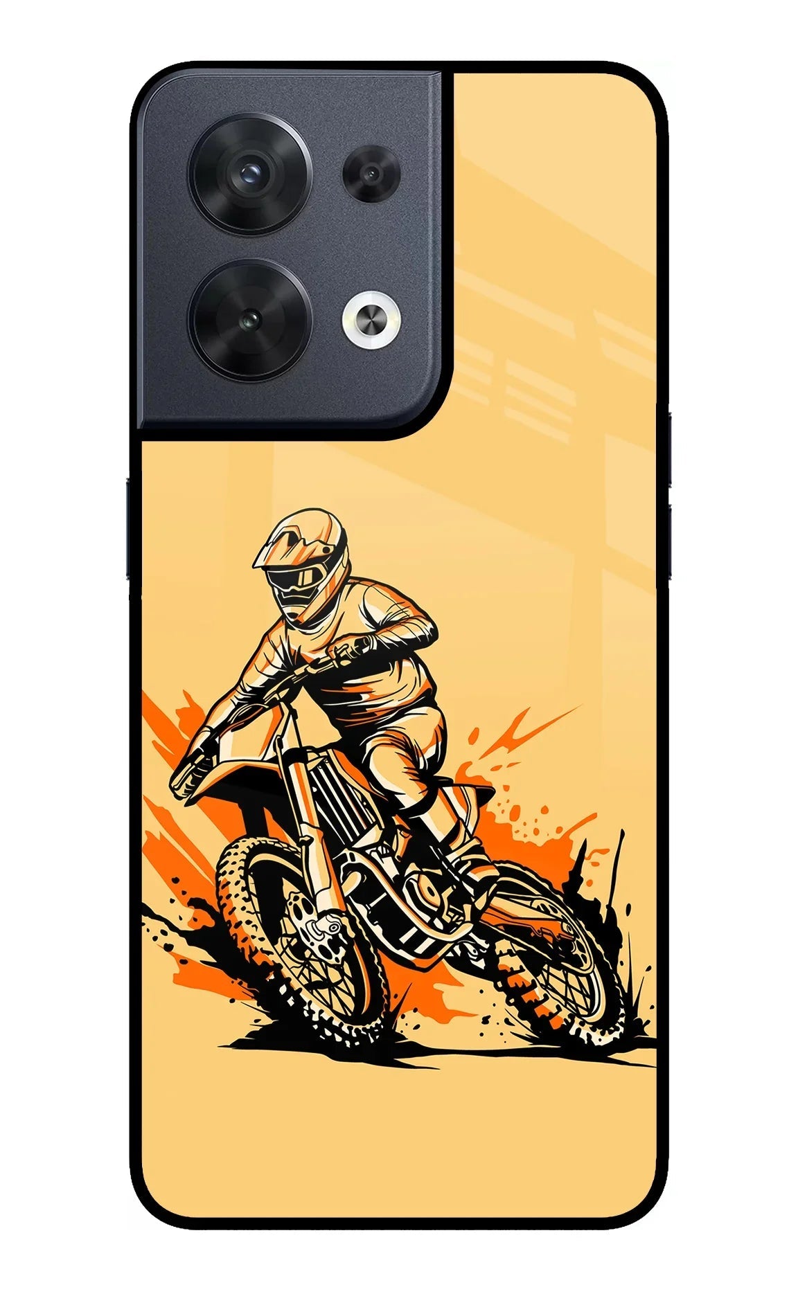 Off-Road Fury Oppo Reno8 Glass Case