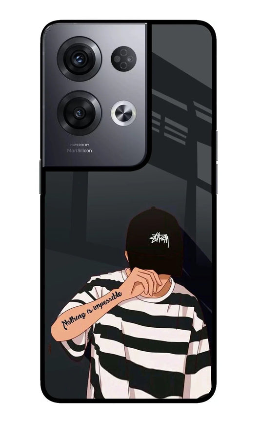 Aesthetic Boy Oppo Reno8 Pro Back Cover