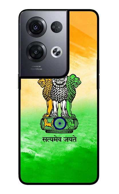 Satyamev Jayate Flag Oppo Reno8 Pro Back Cover