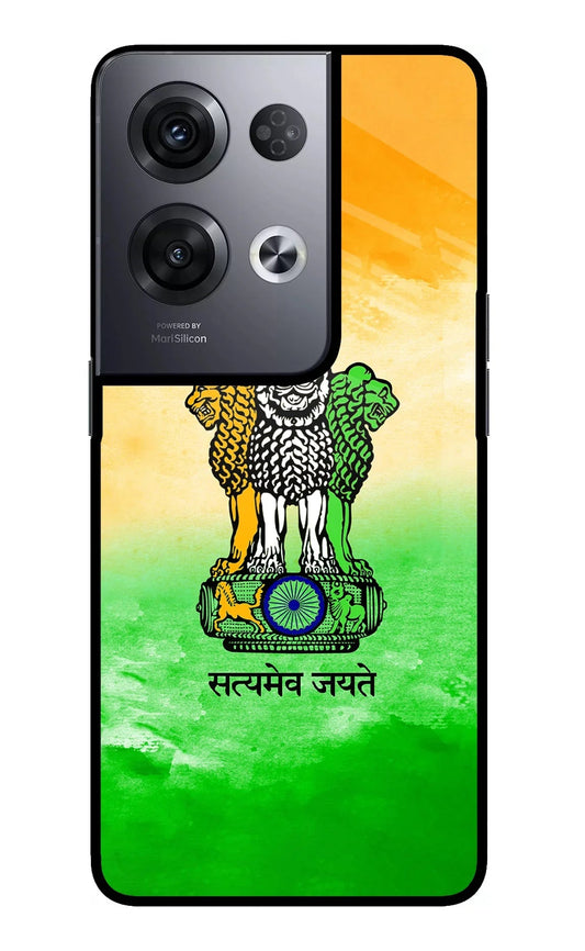 Satyamev Jayate Flag Oppo Reno8 Pro Back Cover