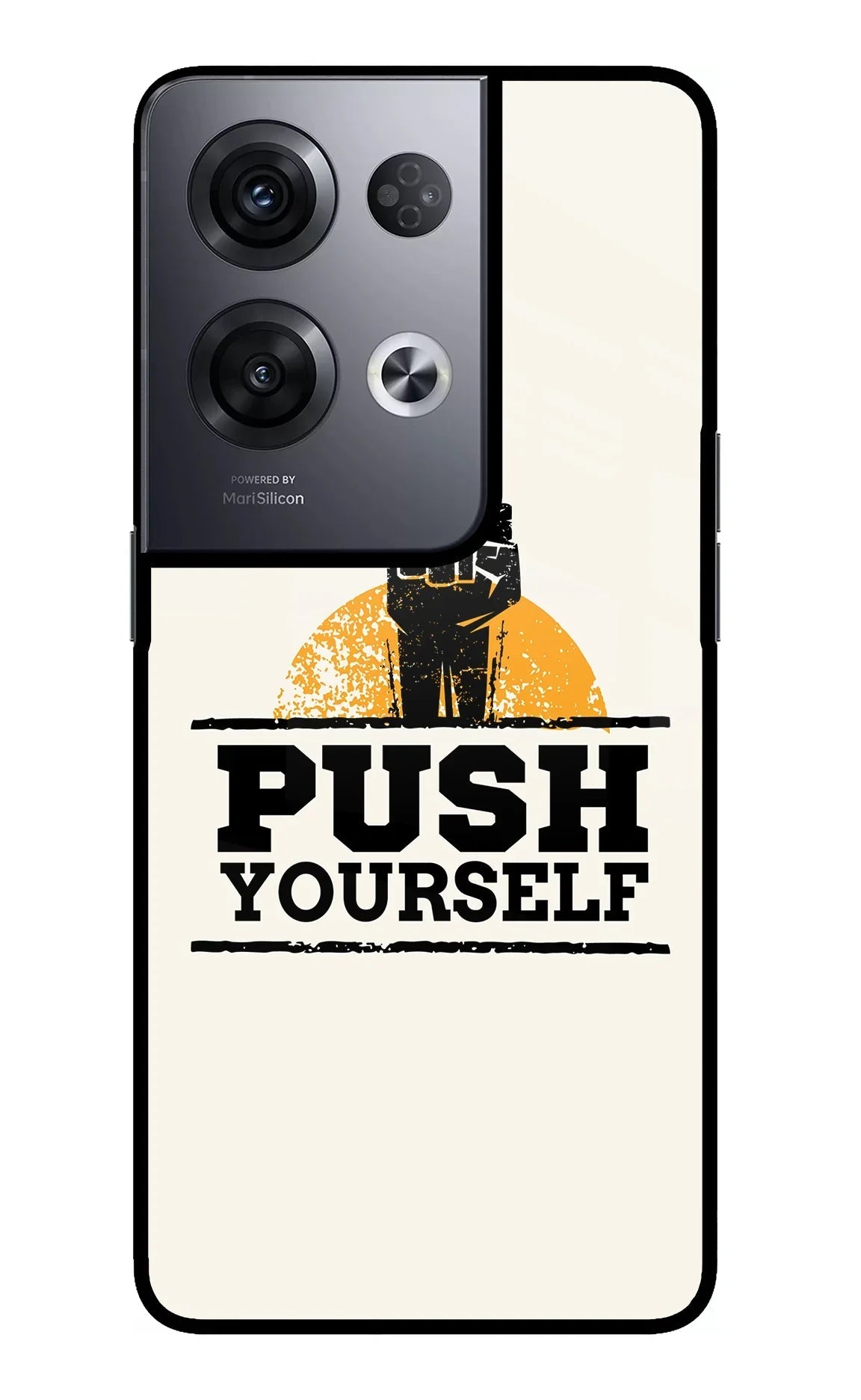 Push Yourself Oppo Reno8 Pro Glass Case