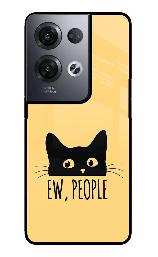 Ew People Catitude Oppo Reno8 Pro Glass Case