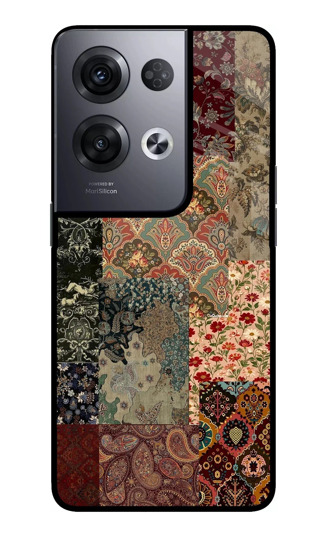 Desi Print Oppo Reno8 Pro Glass Case