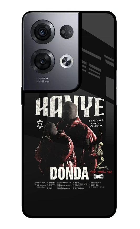 Donda Kanye West Oppo Reno8 Pro Glass Case