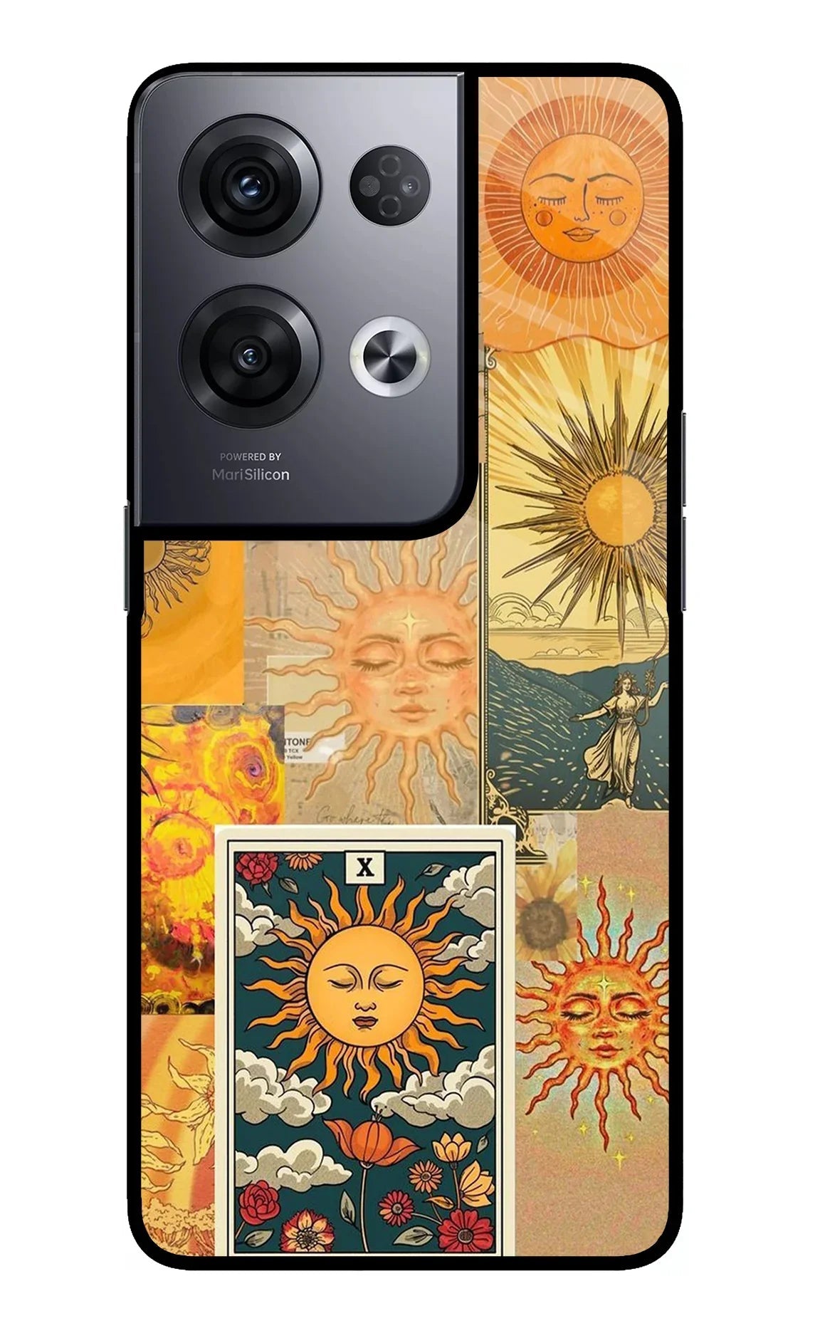 Sun Oppo Reno8 Pro Glass Case