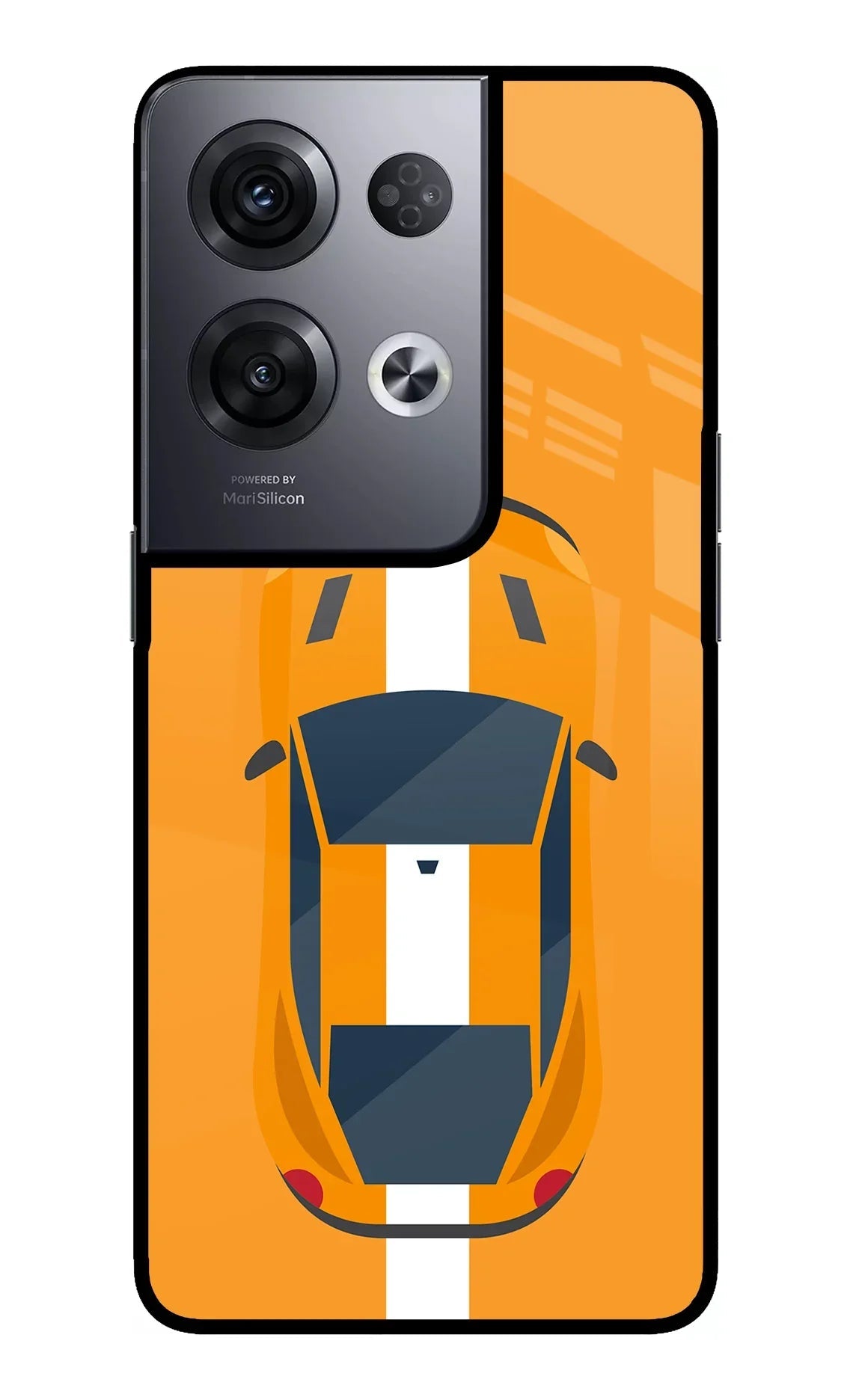 Highway Pursuit Oppo Reno8 Pro Glass Case