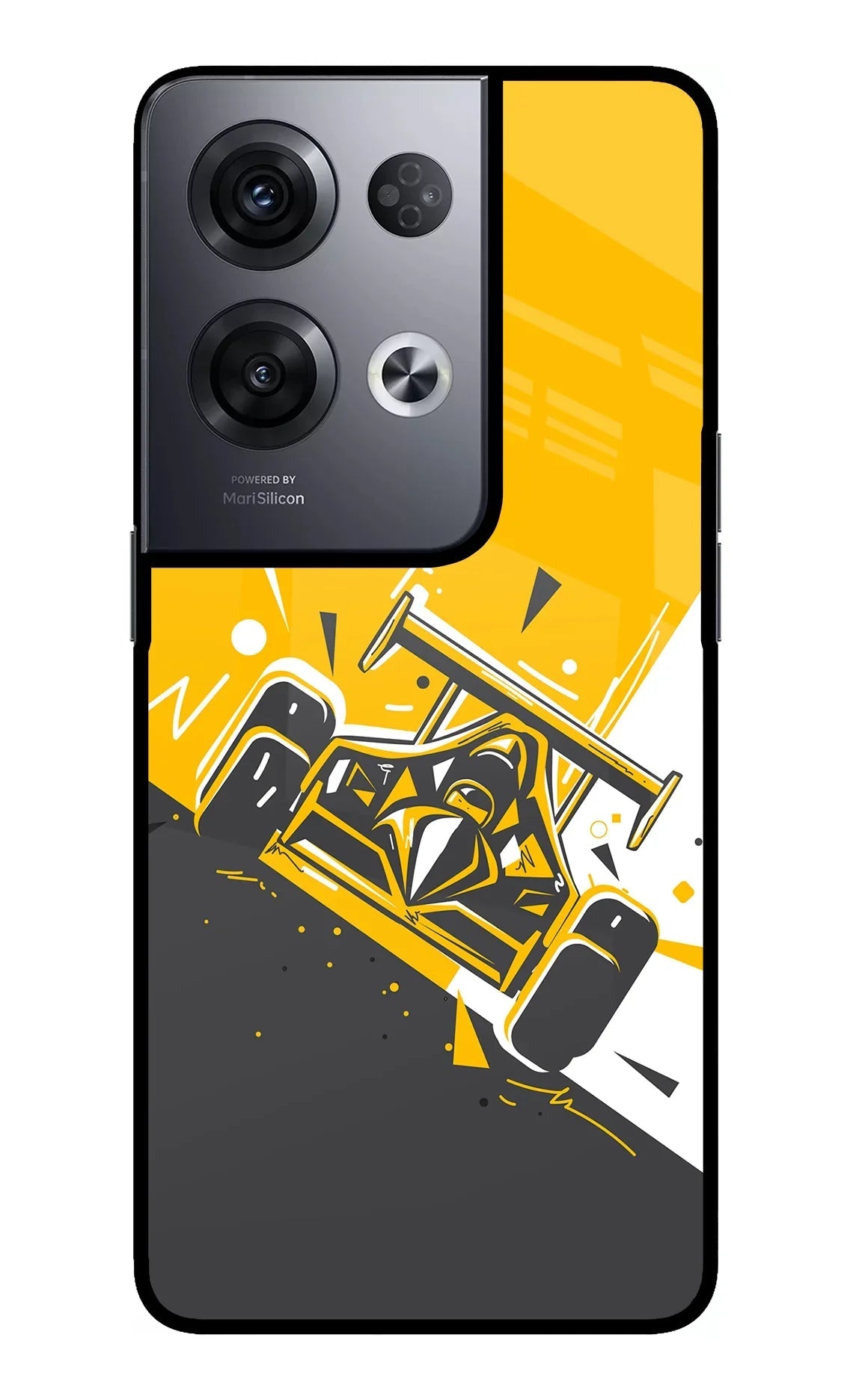 Track King Oppo Reno8 Pro Glass Case