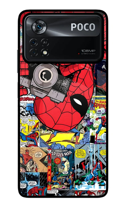 Spider Man Poco X4 Pro Back Cover