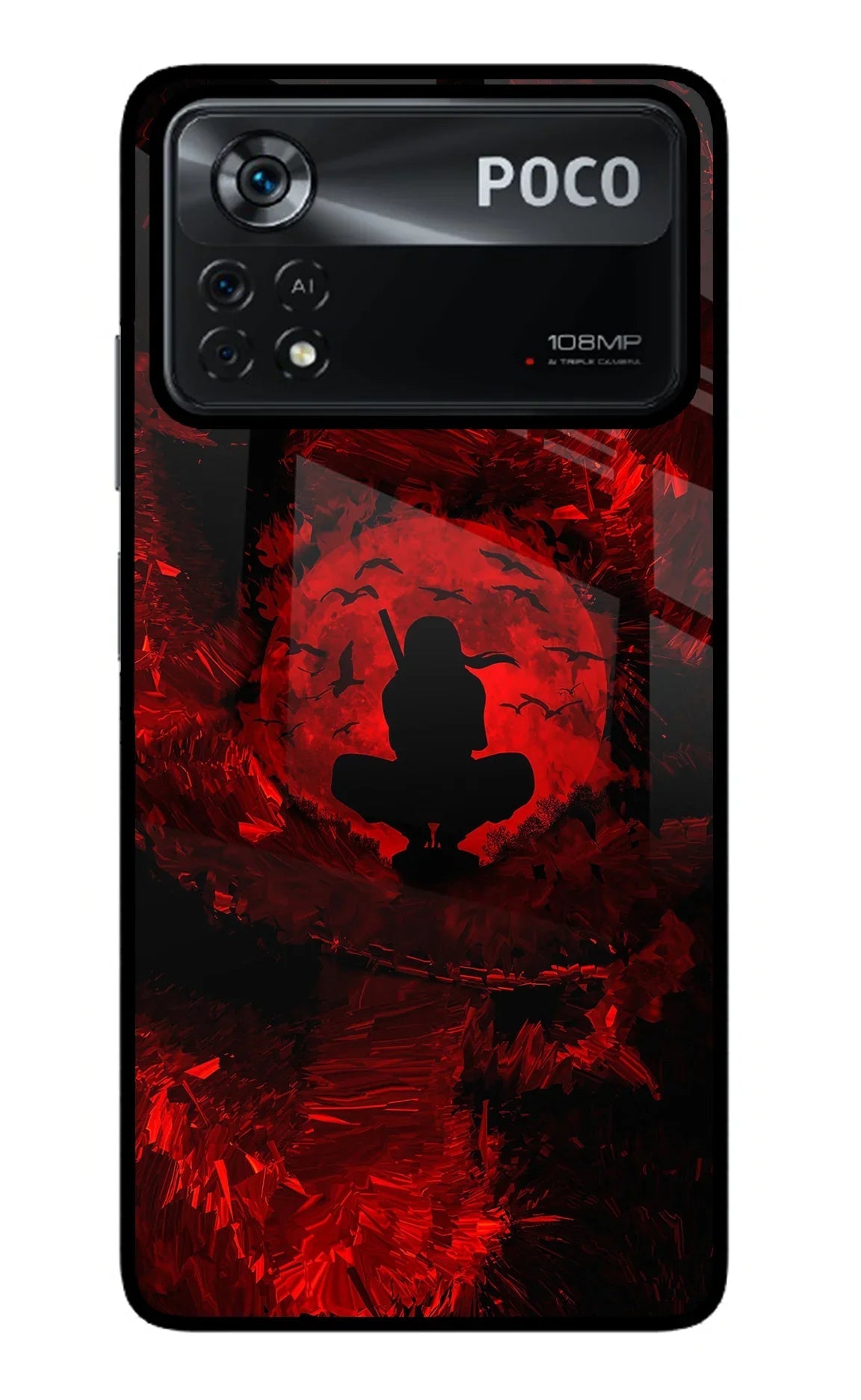 Itachi Uchiha Poco X4 Pro Back Cover