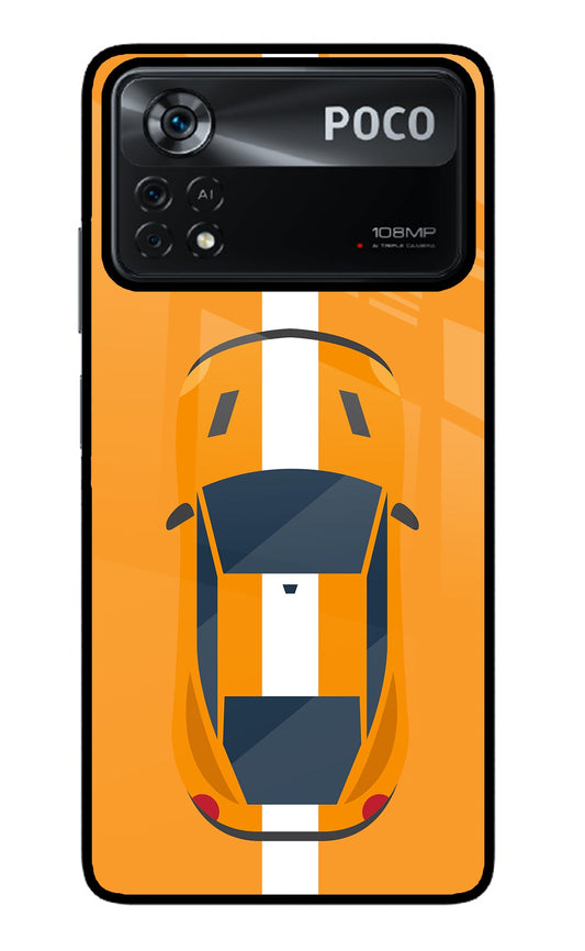 Highway Pursuit Poco X4 Pro Glass Case