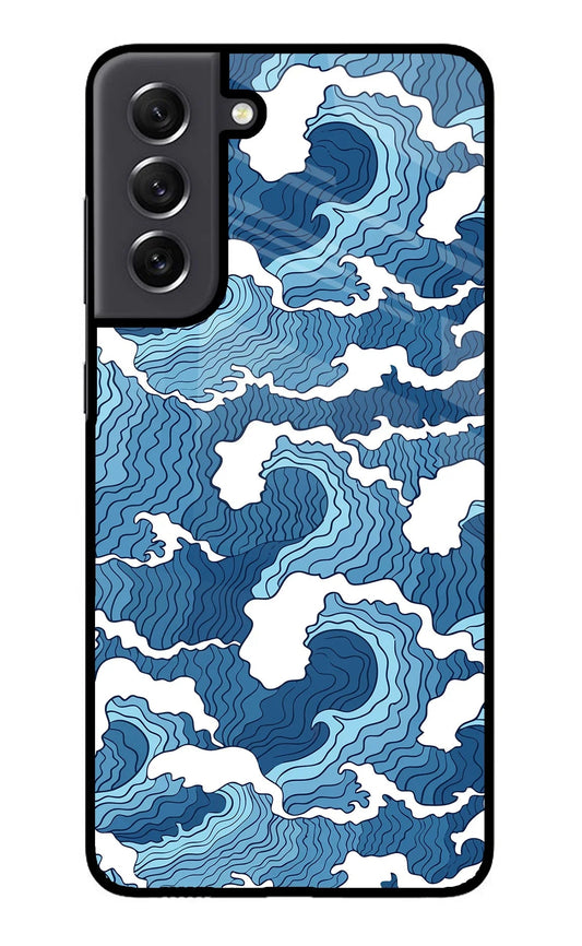 Blue Waves Samsung S21 FE 5G Back Cover