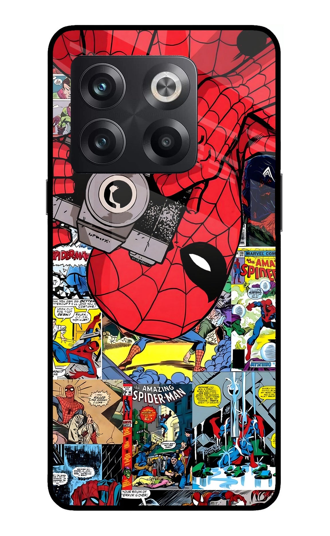 Spider Man OnePlus 10T 5G Back Cover