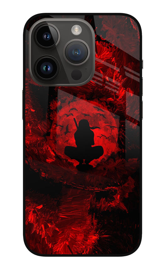 Itachi Uchiha iPhone 14 Pro Back Cover â€“ Premium Anime Case