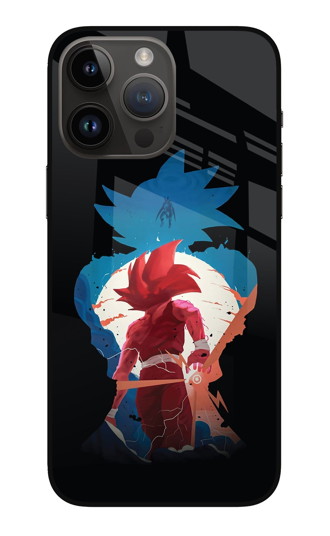 Goku iPhone 14 Pro Max Glass Case
