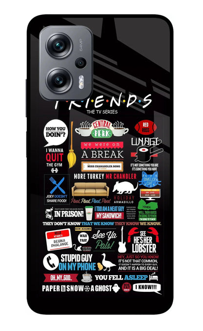 FRIENDS Redmi K50i Back Cover