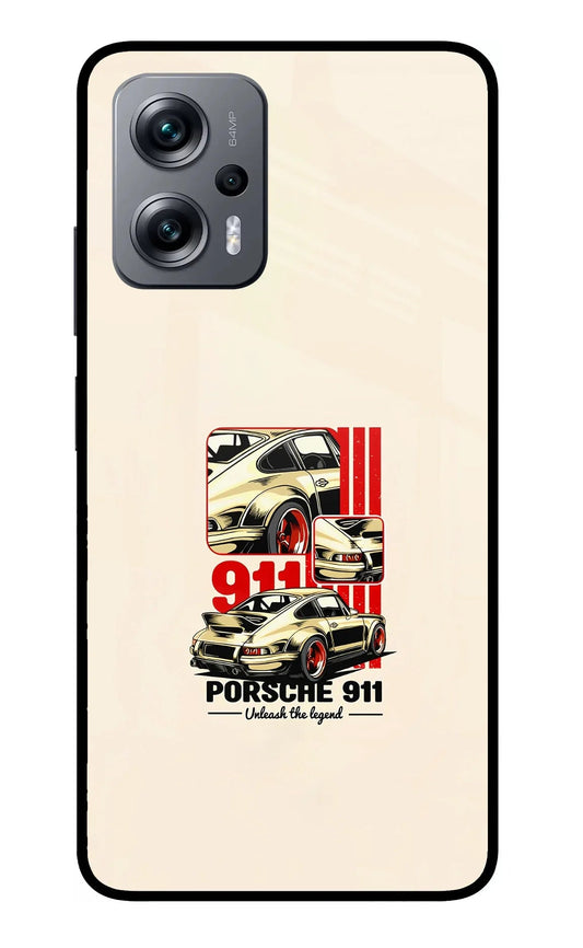 Classic Porsche 911 Redmi K50i Glass Case