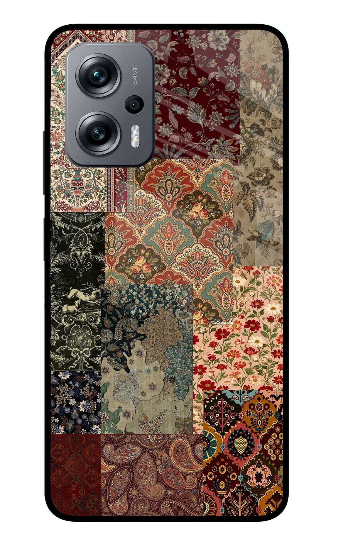 Desi Print Redmi K50i Glass Case