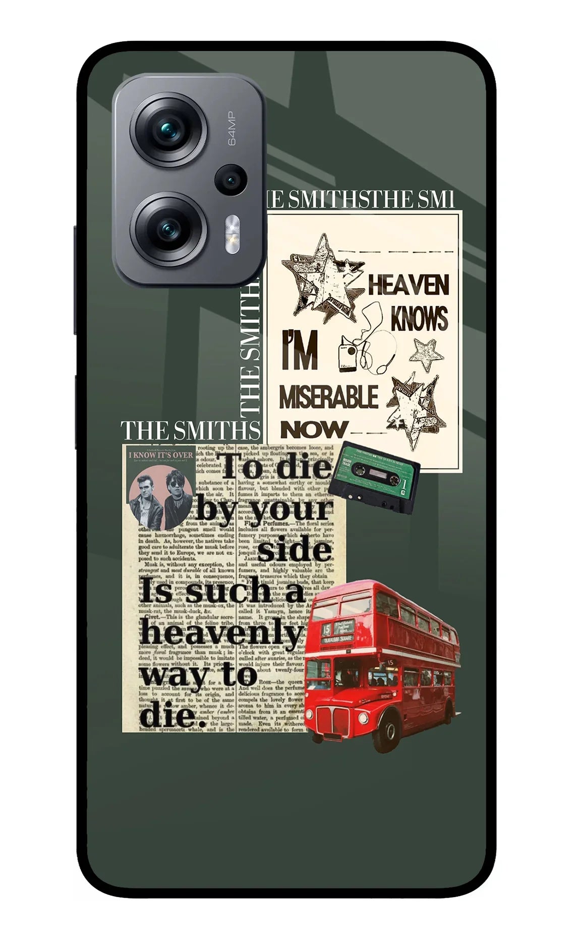 The Smiths Redmi K50i Glass Case