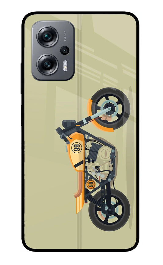 Vertical Speedster Redmi K50i Glass Case
