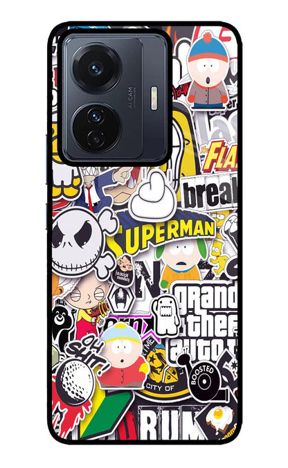 Sticker Bomb Vivo T1 Pro 5G Back Cover