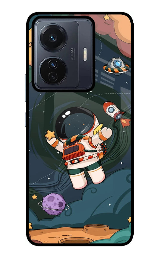 Cartoon Astronaut Vivo T1 Pro 5G Back Cover