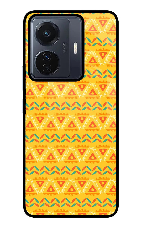 Tribal Pattern Vivo T1 Pro 5G Glass Case