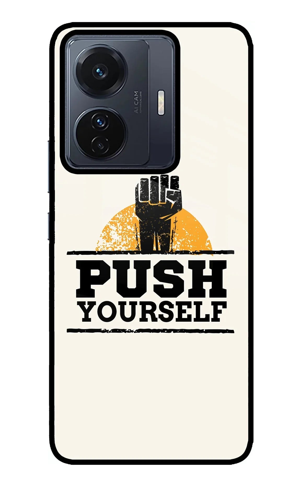 Push Yourself Vivo T1 Pro 5G Glass Case