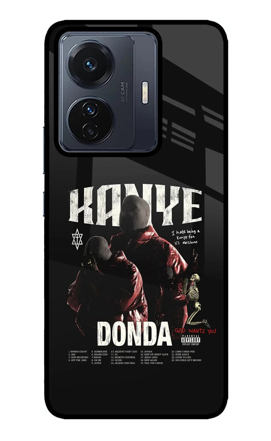 Donda Kanye West Vivo T1 Pro 5G Glass Case