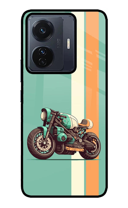 Striped Moto Drift Vivo T1 Pro 5G Back Cover