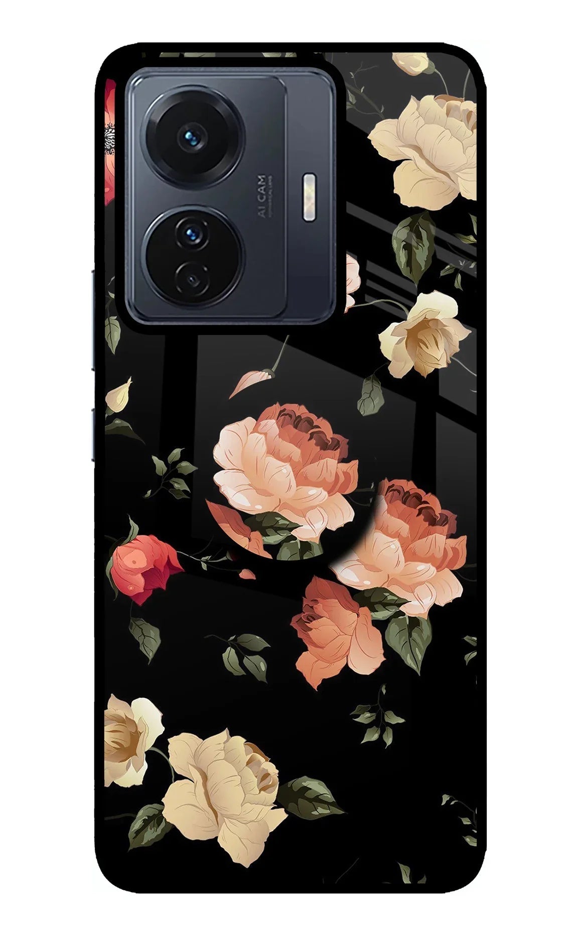 Flowers Vivo T1 Pro 5G Pop Case