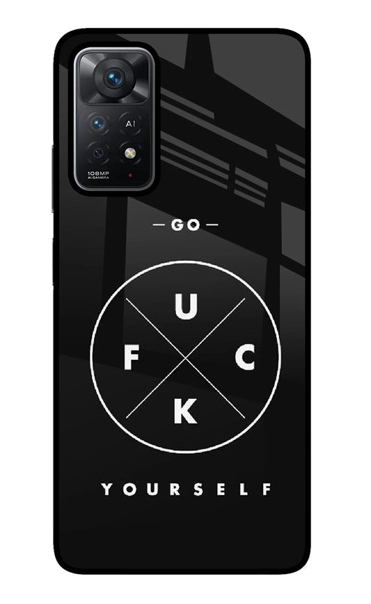 Go Fuck Yourself Redmi Note 11 Pro+ 5G Back Cover