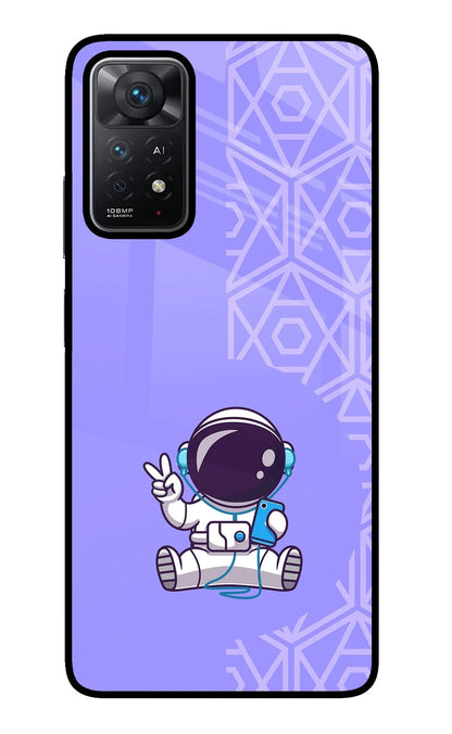 Cute Astronaut Chilling Redmi Note 11 Pro+ 5G Back Cover