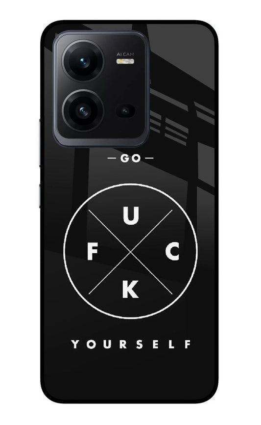 Go Fuck Yourself Vivo V25 5G Glass Case