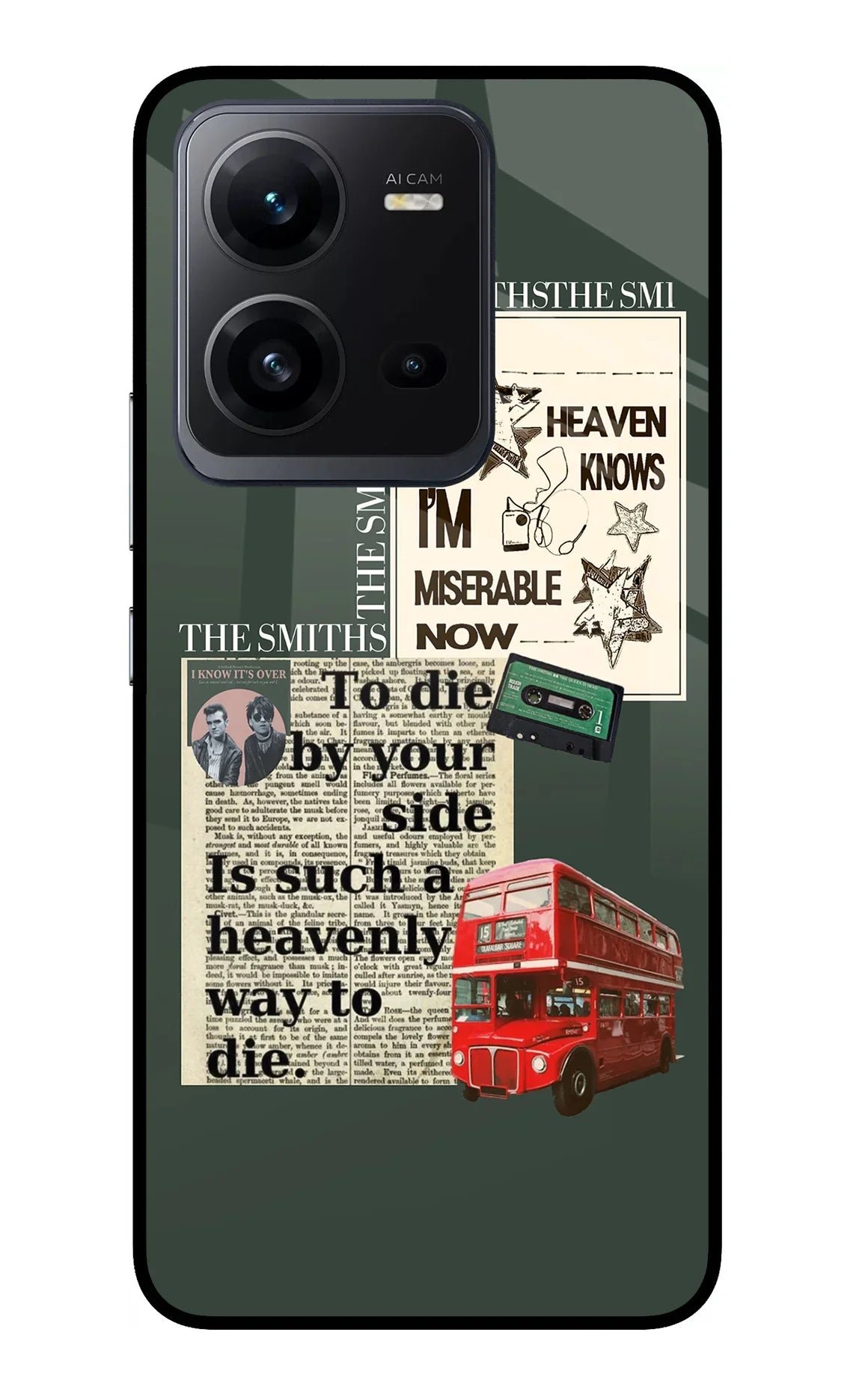 The Smiths Vivo V25 5G Glass Case