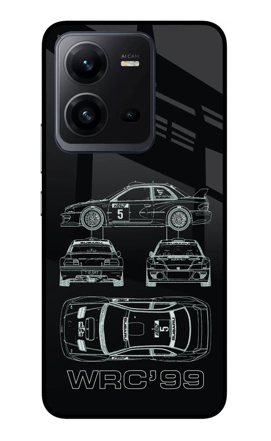 WRC'99 Vivo V25 5G Glass Case