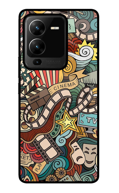 Cinema Abstract Vivo V25 Pro 5G Back Cover
