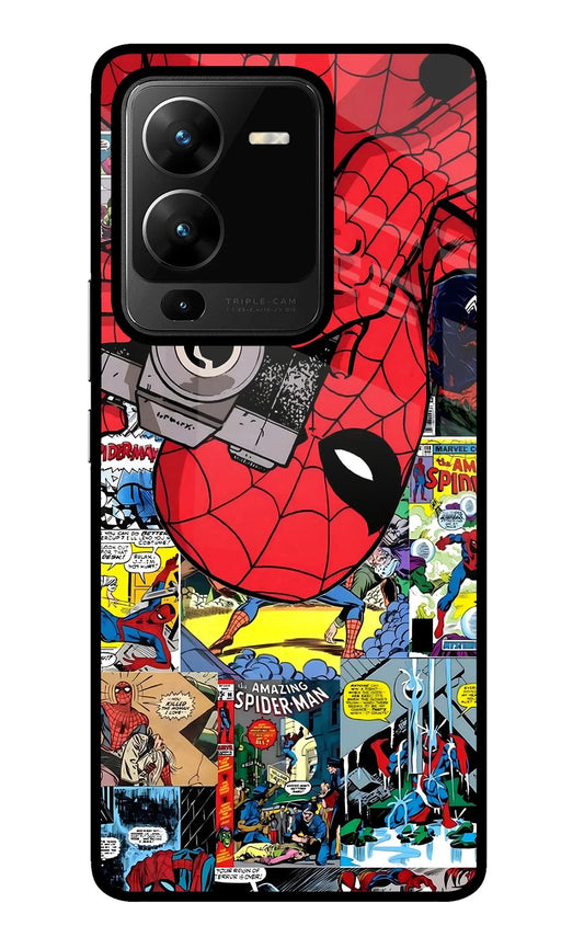 Spider Man Vivo V25 Pro 5G Glass Case