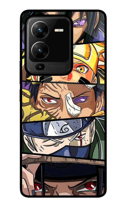 Naruto Character Vivo V25 Pro 5G Glass Case