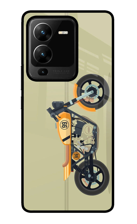 Vertical Speedster Vivo V25 Pro 5G Glass Case