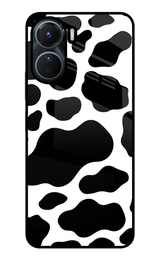 Cow Spots Vivo Y16 Glass Case
