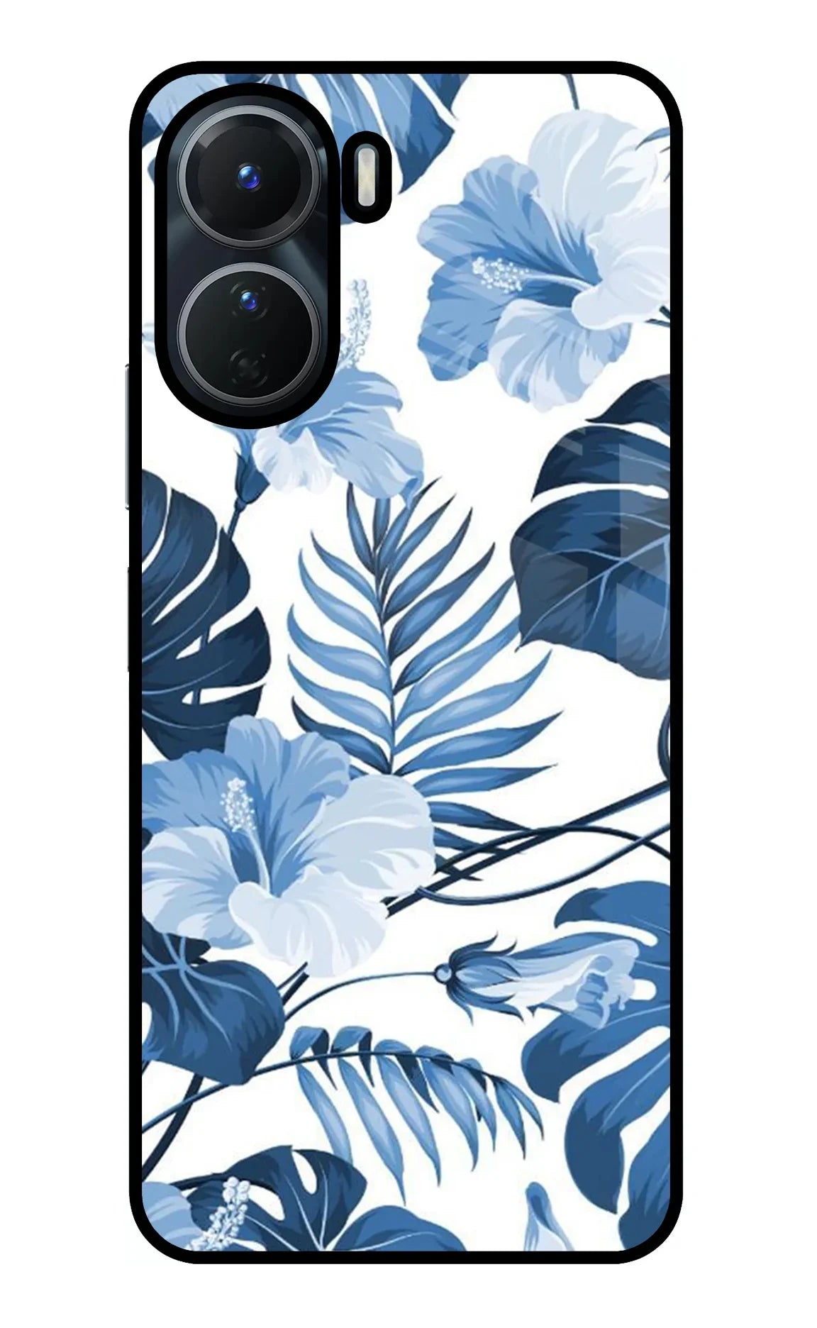 Fabric Art Vivo Y16 Glass Case