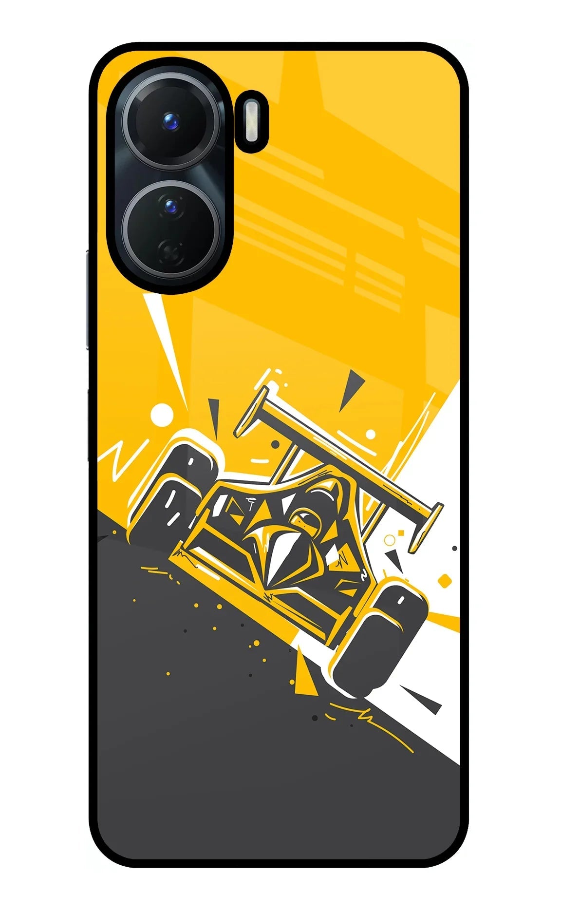 Track King Vivo Y16 Glass Case