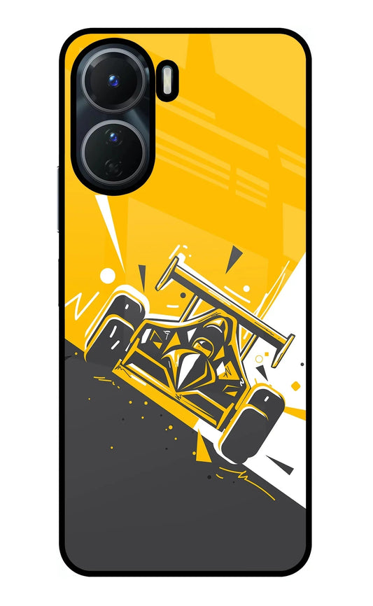 Track King Vivo Y16 Glass Case
