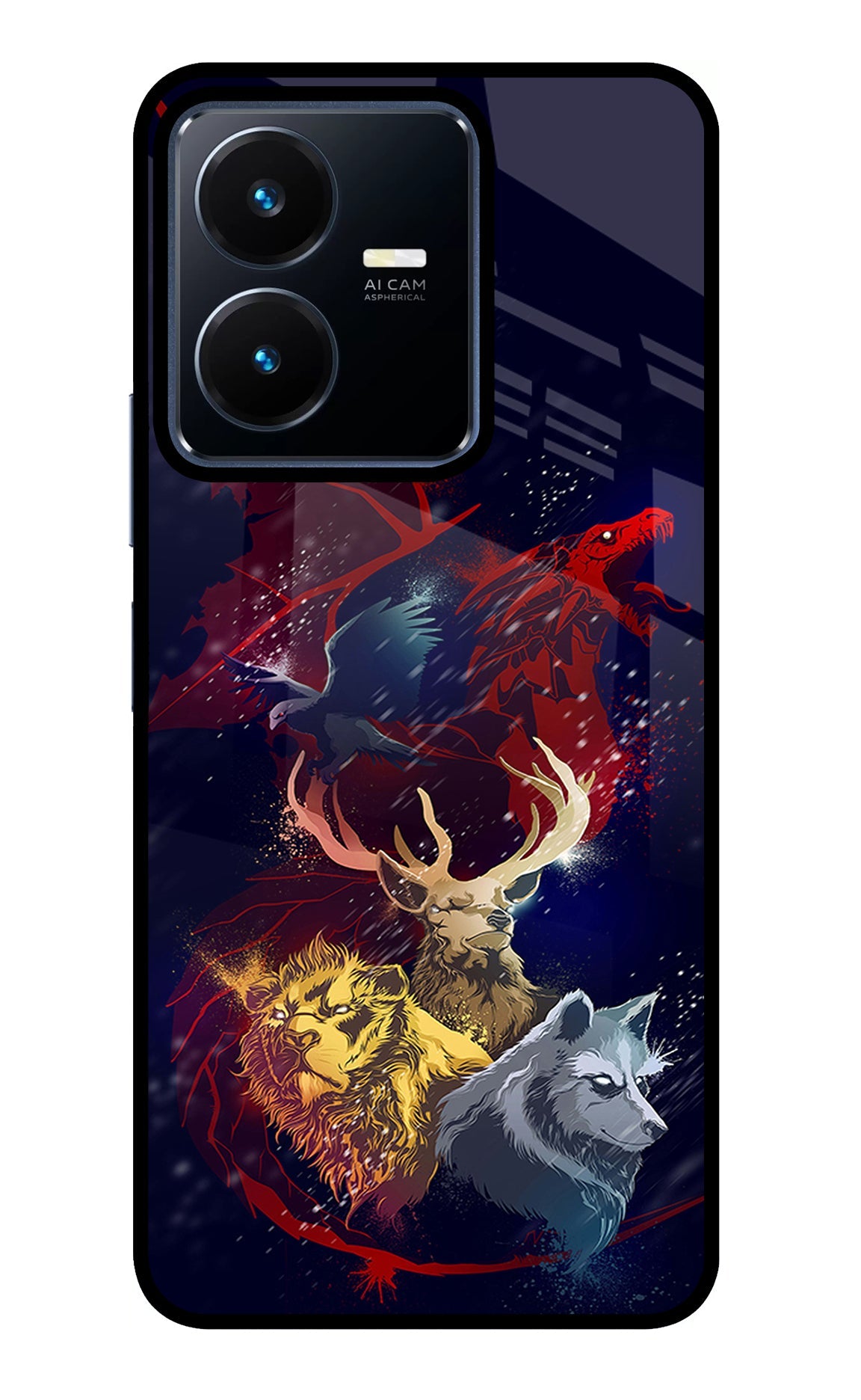 Game Of Thrones Vivo Y22 Back Cover